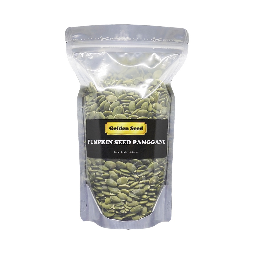 

PUMPKIN SEED PANGGANG 400 GRAM PREMIUM - BIJI LABU ROASTED 400 GR