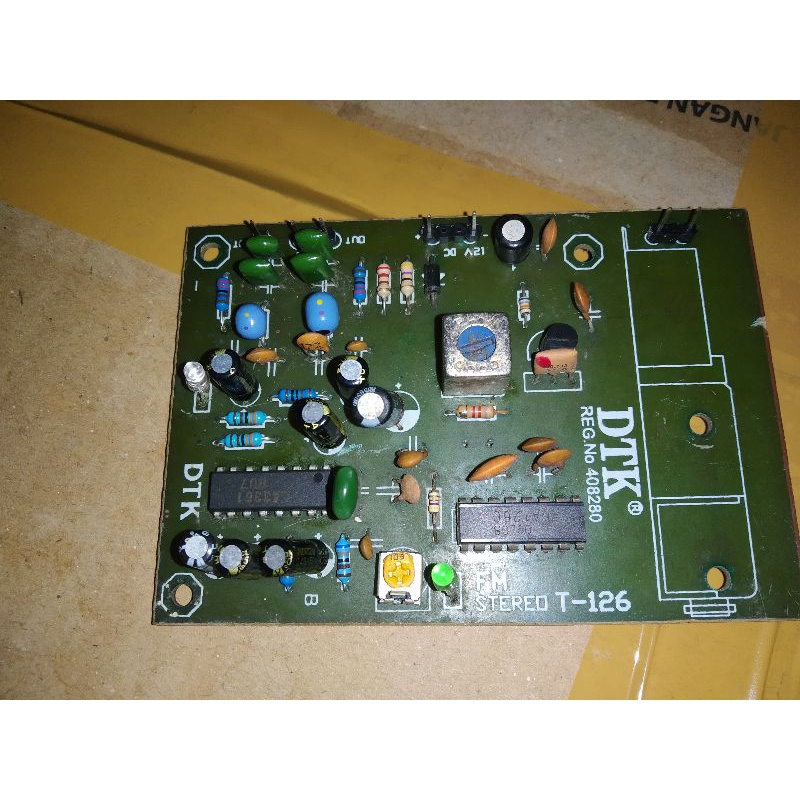kit tuner fm DTK ORI Stereo ( Tanpa Kepala Tuner )