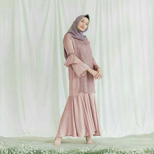 KIRANA DRESS VANILLA HIJAB