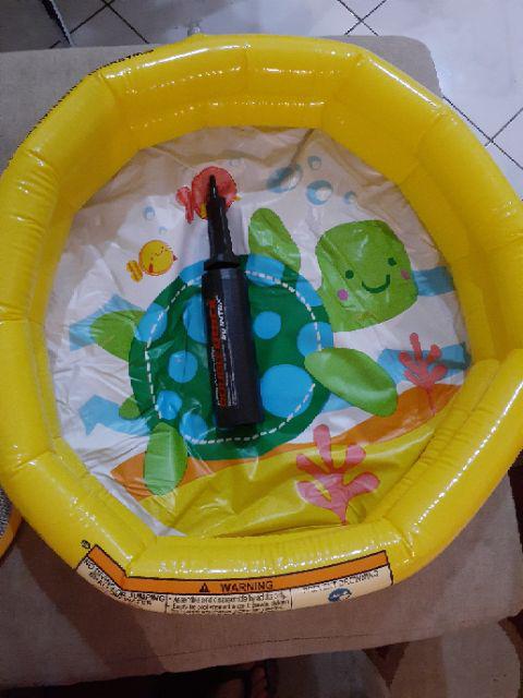 Intex Pompa Angin Tangan Mini Air Pump Untuk Ban Pelampung 69613