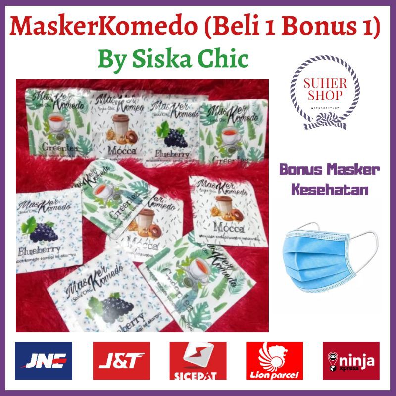 ((Ada Bonus Masker)) Masker Komedo By Siska Chic