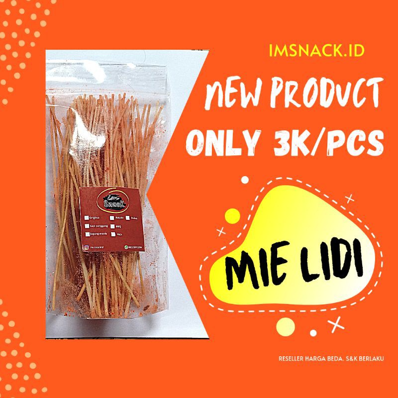 

MIE LIDI varian rasa kemasan ekonomis