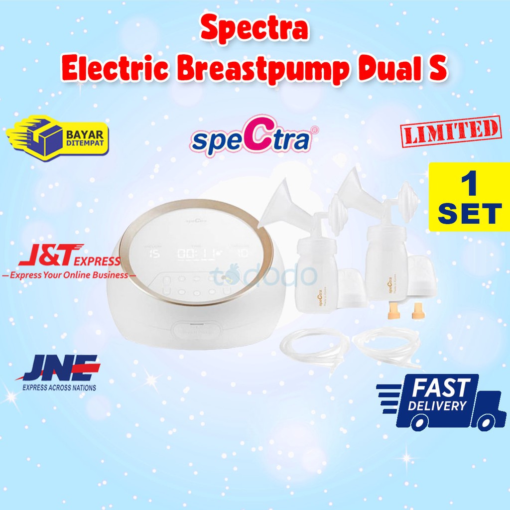 Spectra Electric Breastpump Dual S /  Pompa Asi Elektrik Double Pump