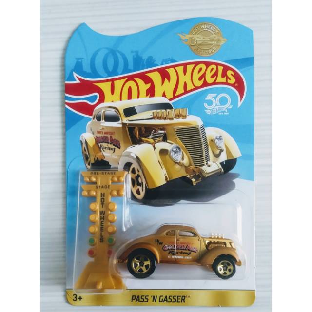 Hotwheels gold Pass n Gasser special Edition