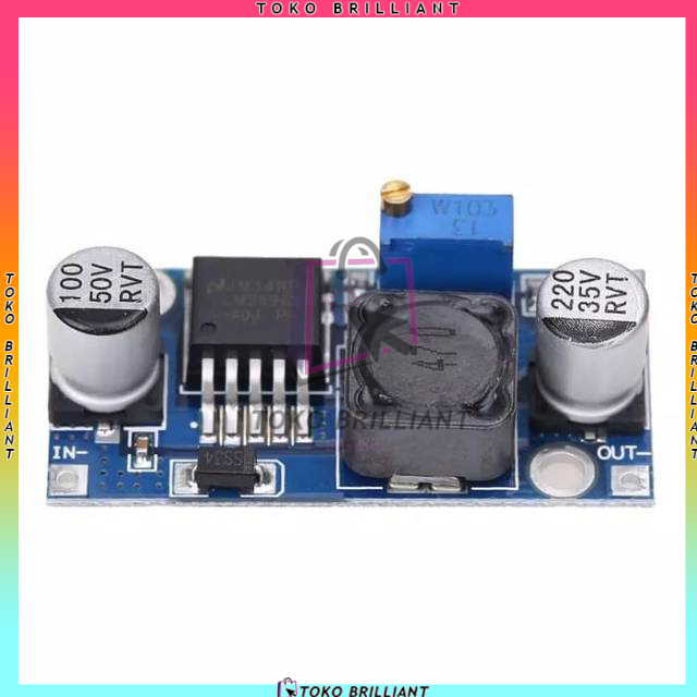 LM2596 LM2596S DC-DC 3-40V ADJUSTABLE STEP DOWN POWER SUPPLY  3A / PENURUN TEGANGAN [cod]-DC