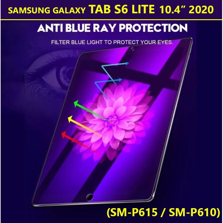 SAMSUNG TAB A8, TAB A 8 inc T295 NO PEN, SM-T295 TEMPERED GLASS BLUE LIGHT, ANTI GORES KACA