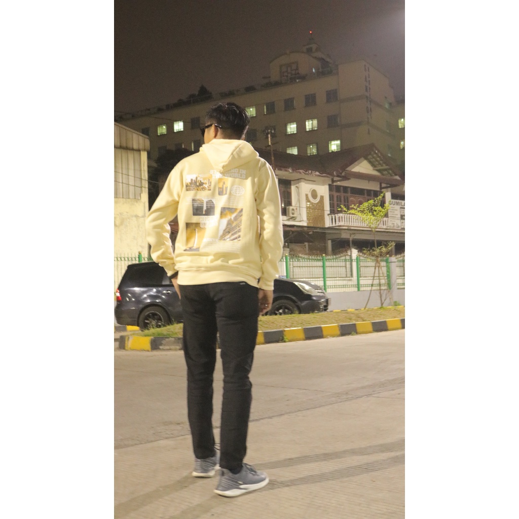 Hoodie In The World Cream Keju Arjukya