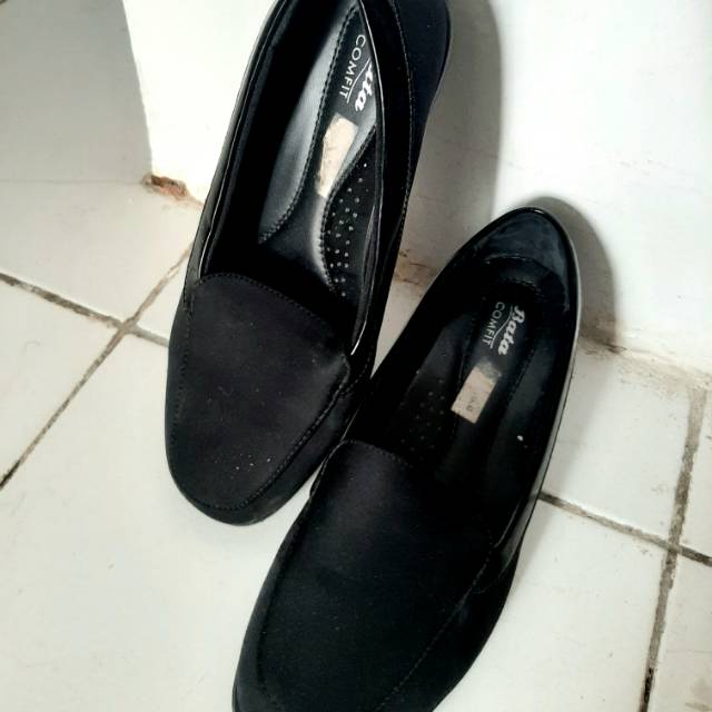 BATA COMFIT WANITA WEDGES SEPATU KERJA SECOND