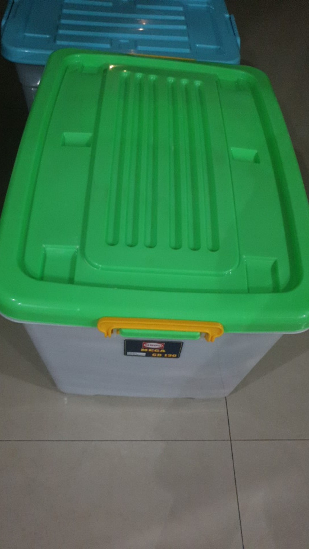 Box Container Mega Shinpo Cb 130 / Tempat Penyimpanan Barang Serbaguna