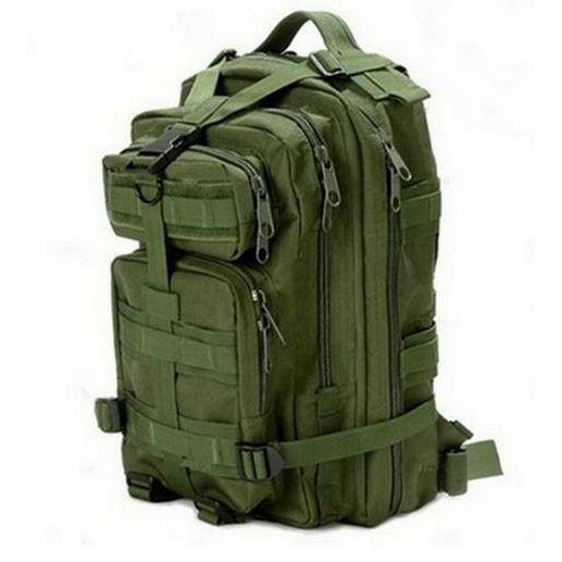 TAS ARMY TNI KUAT HIJAU POLOS