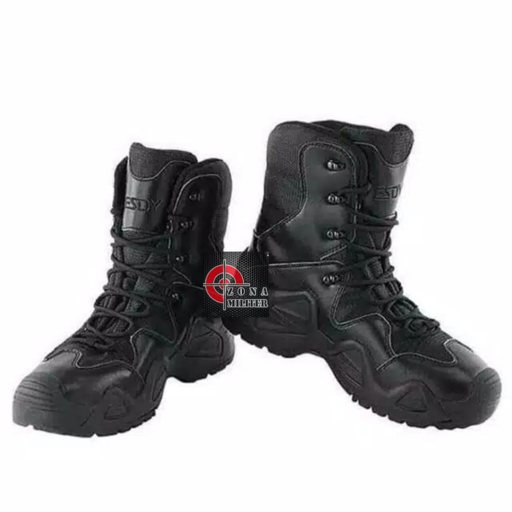 SEPATU PDL ESDY 8 INCH HITAM