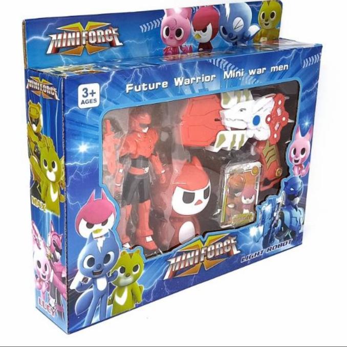 Mainan Anak Laki Laki Robot Mini Force X