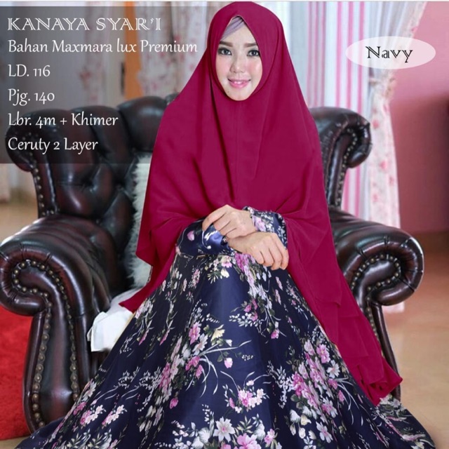 Gamis syari monalisa kanaya