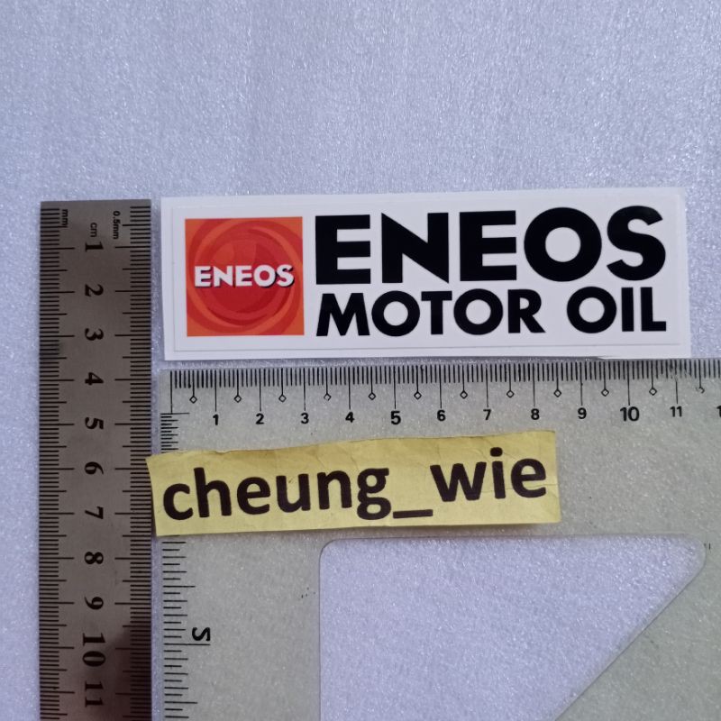 Stiker / Stiker Logo Eneos motor oil MotoGP 1bh