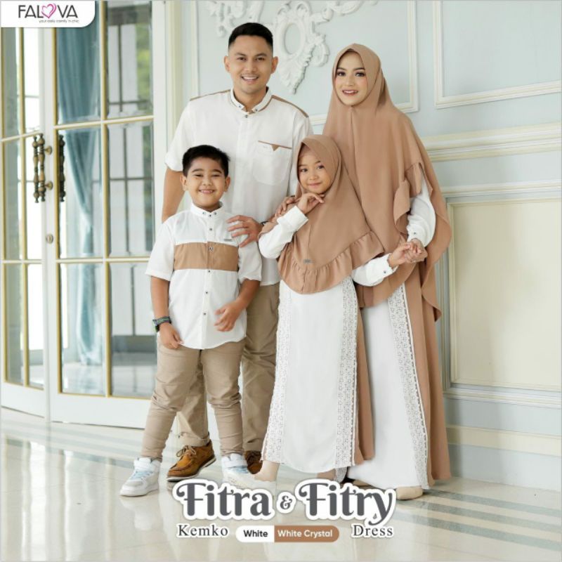 Sarimbit Keluarga Seragam ORI by Falova White
