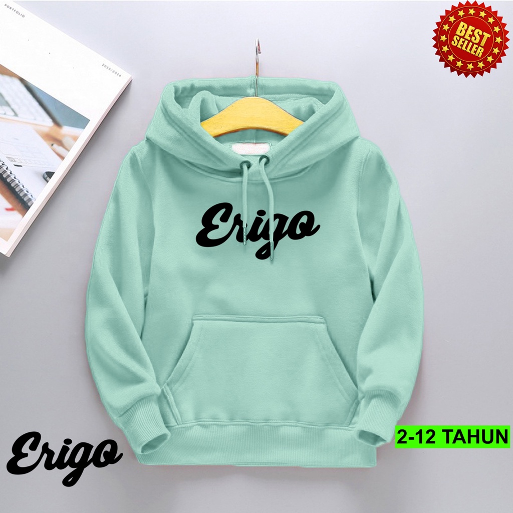 Hoodie Anak Laki Laki Perempuan / Hodie BEST SELLER Erigo Anak Usia 2 3 4 5 6 7 8 9 10 11 12 Tahun / Jaket ERIGO Anak Cewek Cowok / Switer Distro Bisa Cod / Suiter Anak Terbaru / Sweeter Anak / Switer Anak