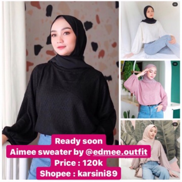 Aimee Sweater by Edmee Outfit