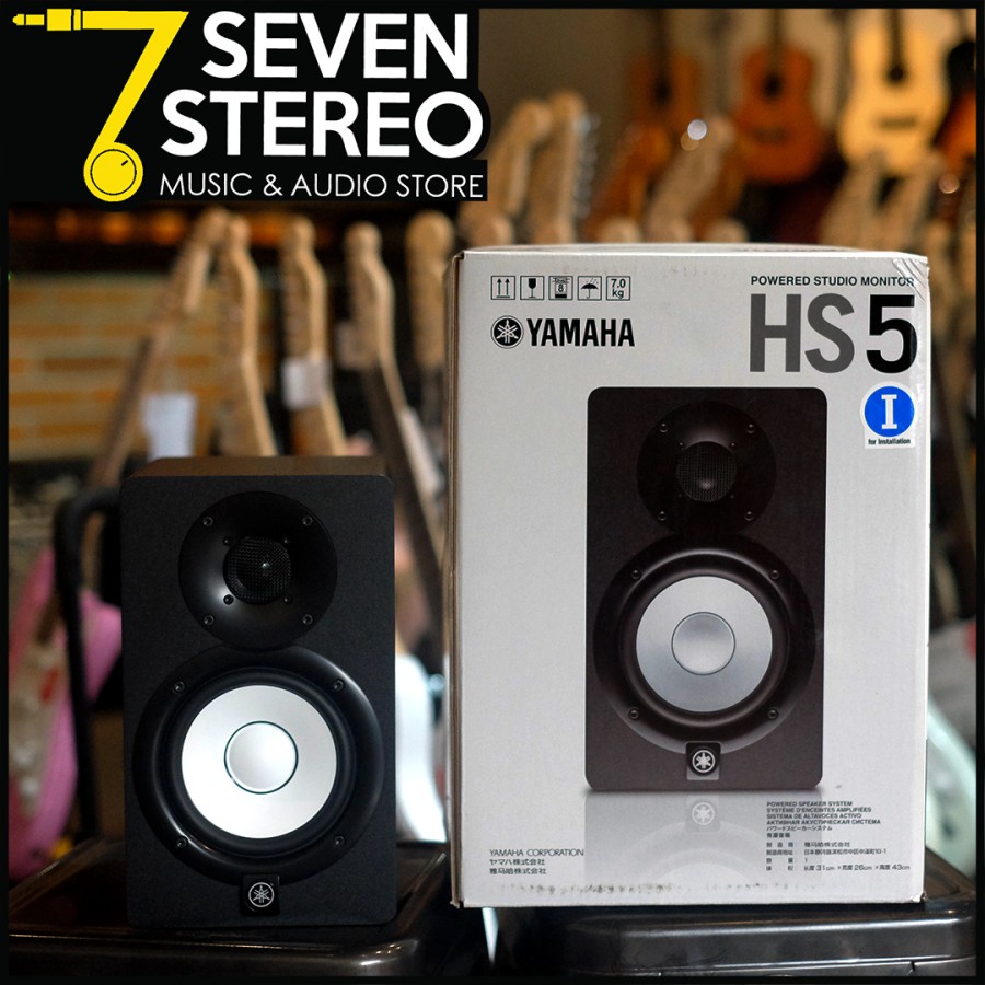 Yamaha HS5 i HS5i Black Speaker Monitor Recording