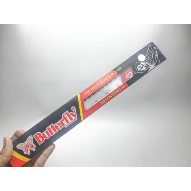 

penggaris buterfly 30cm/garisan 30cm