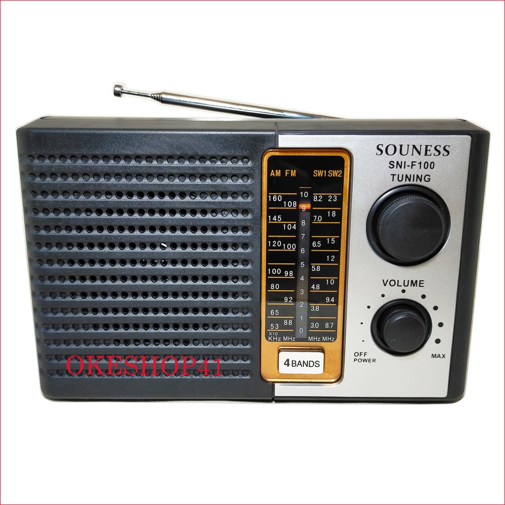 Radio Portable Souness F-100 Portable Am Fm Sw