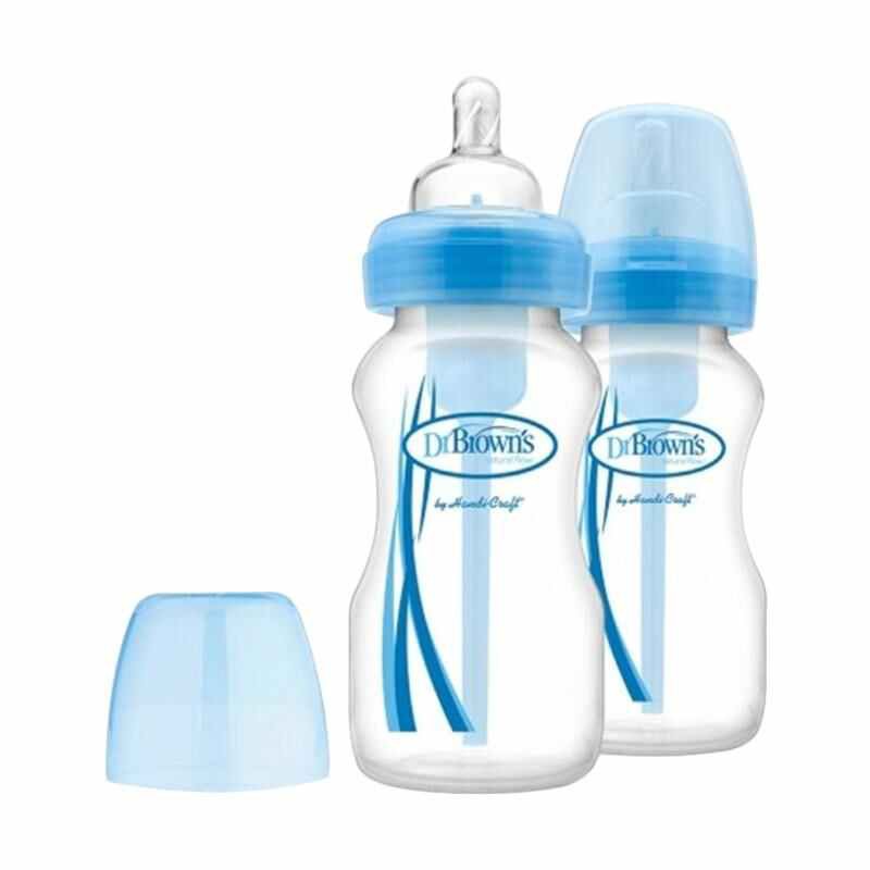 Dr. Brown's PP Option Wide Neck Bottle 2 Pack 270ml (Ready Pilihan Warna)