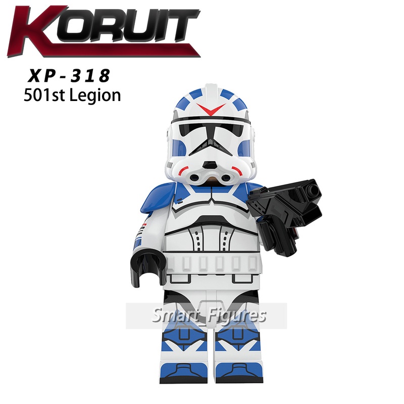 Kt1042 Mainan Action Figure Mini Karakter Star Wars Stormtrooper Coruscant Guard 322 Corps Rex