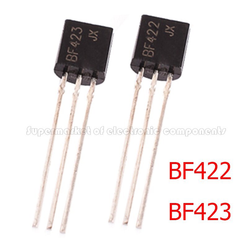 100pcs BF422 BD423 F422 F423 (50pcs BF422+50pcs BF423) Masing-Masing 50pcs TO-92 new