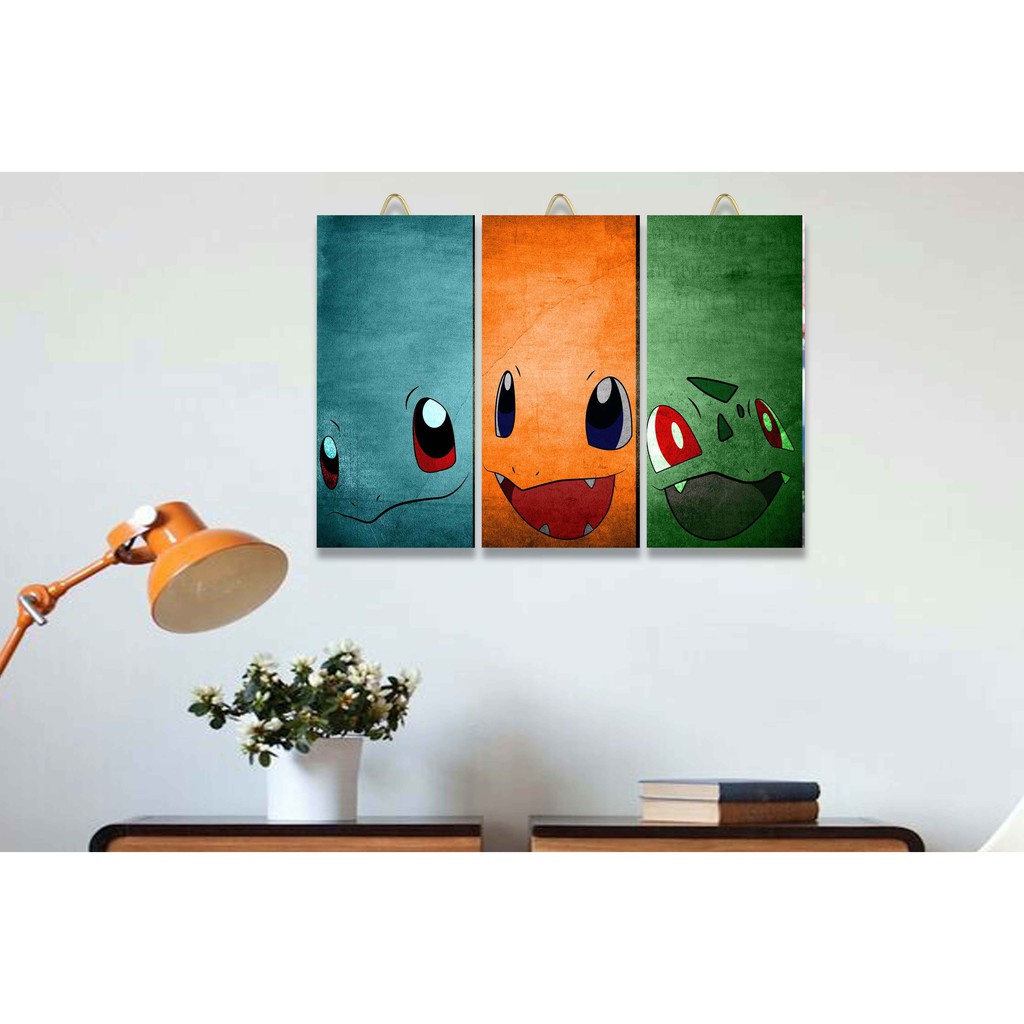 hiasan dinding POKEMON / dekorasi dinding / dekorasi kamar / poster dinding / WALLDECOR