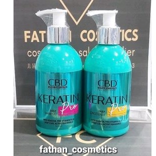 Jual CBD PROFESSIONAL KERATIN DAILY SHAMPOO & CONDITIONER 250ml ...