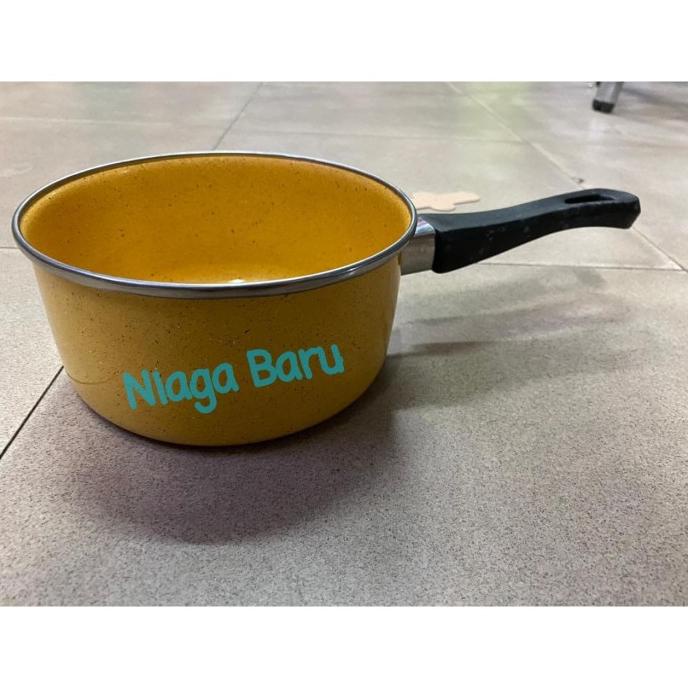 #####] Panci Susu Saucepan 18CM Zuko Yellow Marble