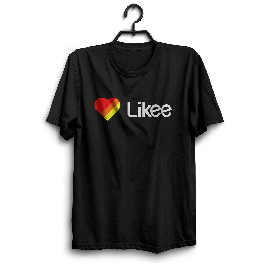 Jual Baju Distro Kaos Likee App Logo Shopee Indonesia 8197