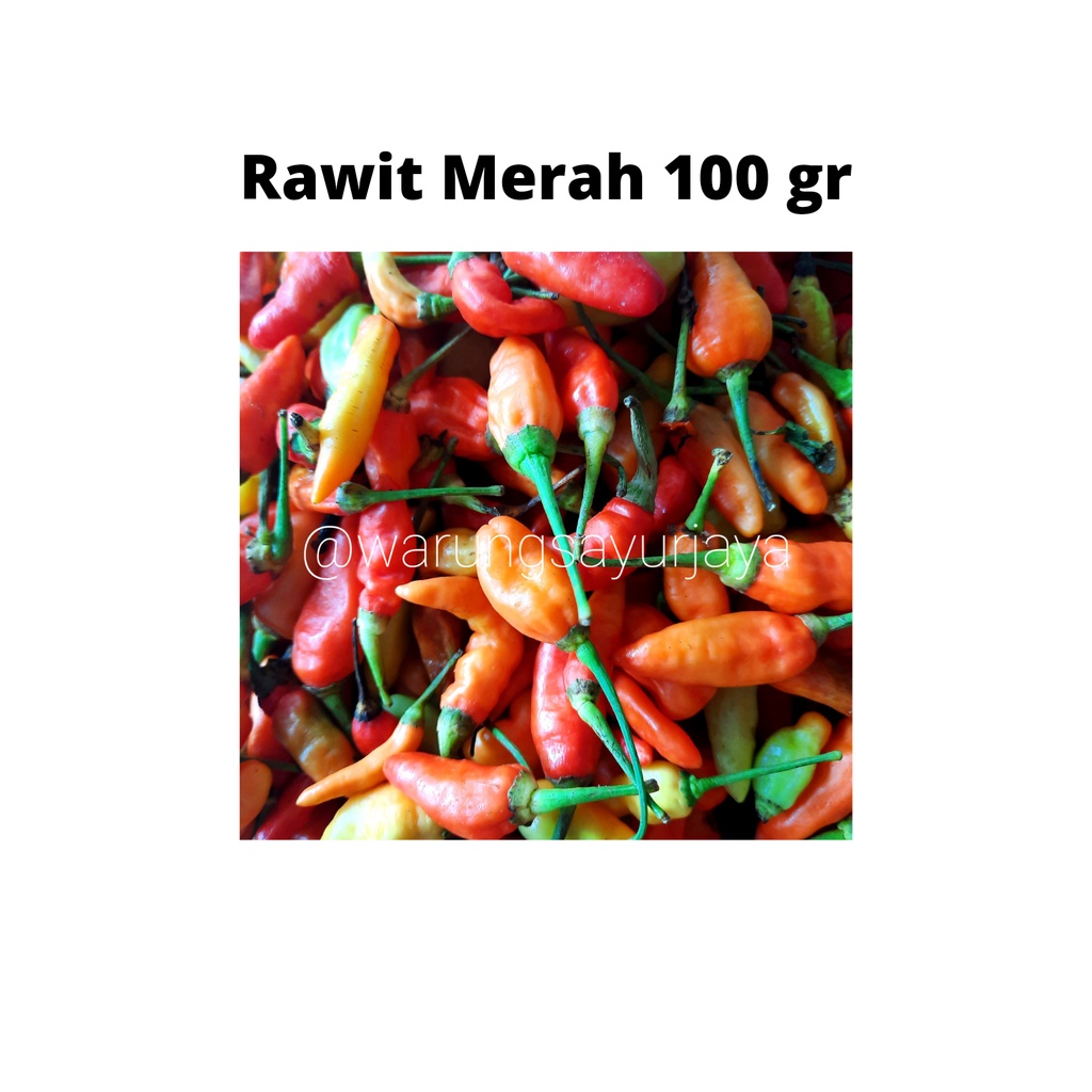 

Cabe Rawit Merah / Cabai 100 gram