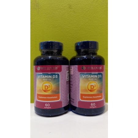 Wellness Vit D3 1000IU