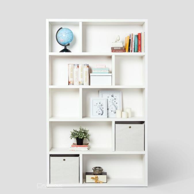 Ifurnholic Edwin Display Rack - Rak Buku - Rak Penyimpanan