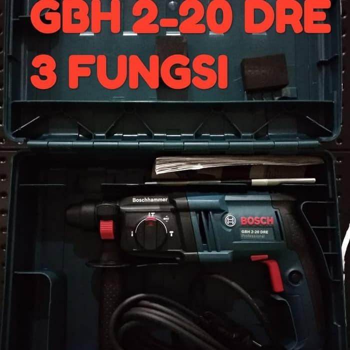 MESIN BOR BOSCH GBH 2-20 DRE - ROTARY HAMMER BOSCH GBH 2-20 - GBH 2