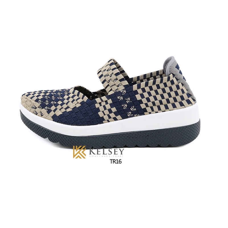 Nicole Sepatu Rajut Wedges Kelsey TR16 Anyaman Wanita