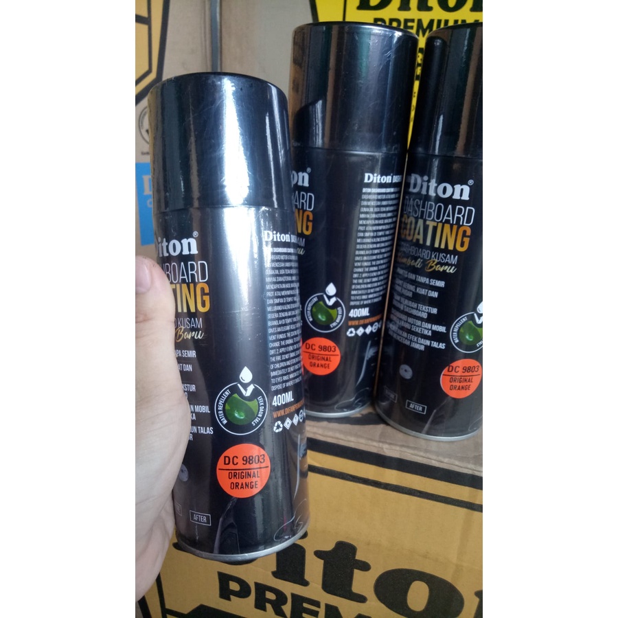 diton premium dashboard coating original orange 9803 dasboard coating orange dc 9803 400cc 400cc