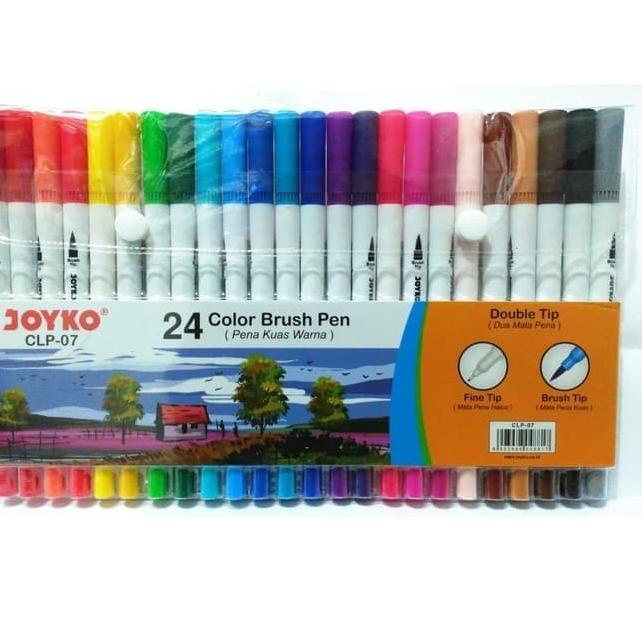 

Diskon Terheboh Brush Pen Joyko CLP-07 24 Warna
