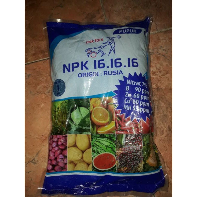 pupuk npk pak tani 1 kg