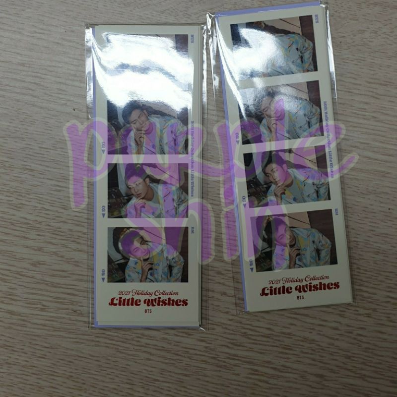 (Ready stock) BTS Holiday Collection - 4 cuts photo
