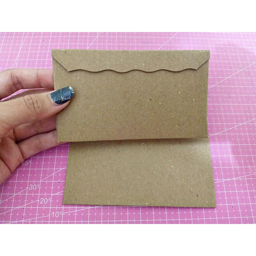 

(5pcs) Amplop Coklat Vintage