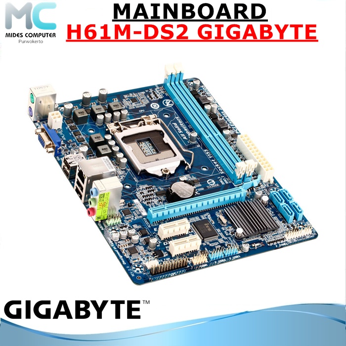 Mainboard H61 Intel LGA 1155 Gigabyte Onboard