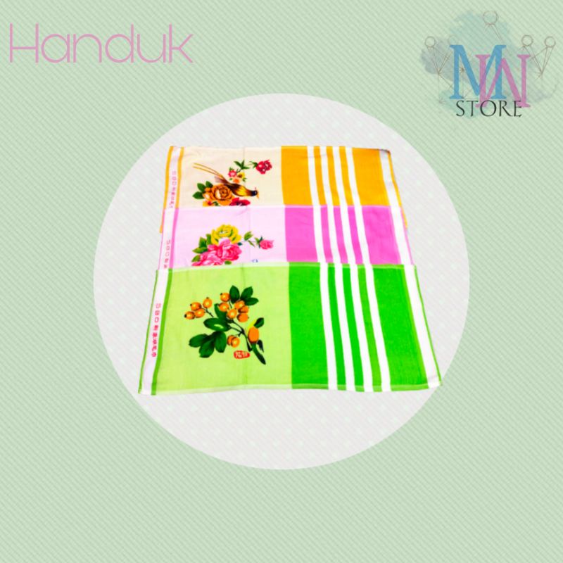 Handuk muka motif / handuk olahraga / handuk wajah lembut / handuk leher / anduk kecil sport salon f