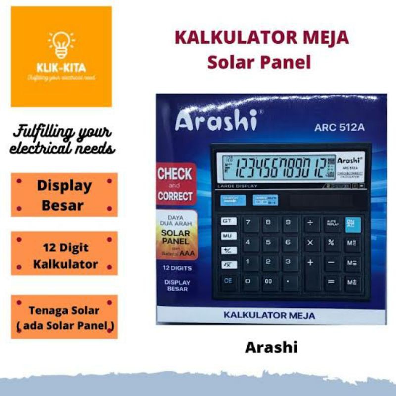 

Kalkulator ARC 512A