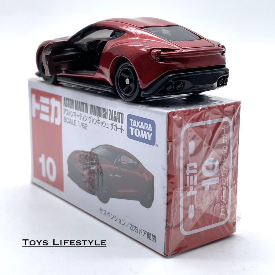 Mobil Tomica Diecast 10 Aston Martin Vanquish Zagato (2 Warna)