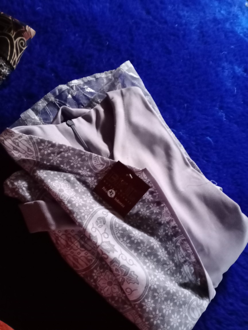 Baju Batik Couple Modern Monalisa Genes Merah Biru Tosca Ungu Orange M,l,xl Asli Pekalongan