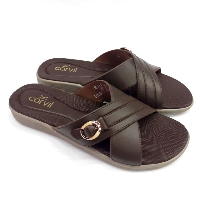SANDAL CARVIL CASUAL - SANDAL WANITA - CARVIL BELLA 03 ORIGINAL