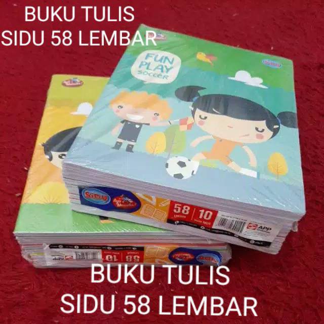 

BUKU TULIS SINAR DUNIA (SIDU) 58 LEMBAR