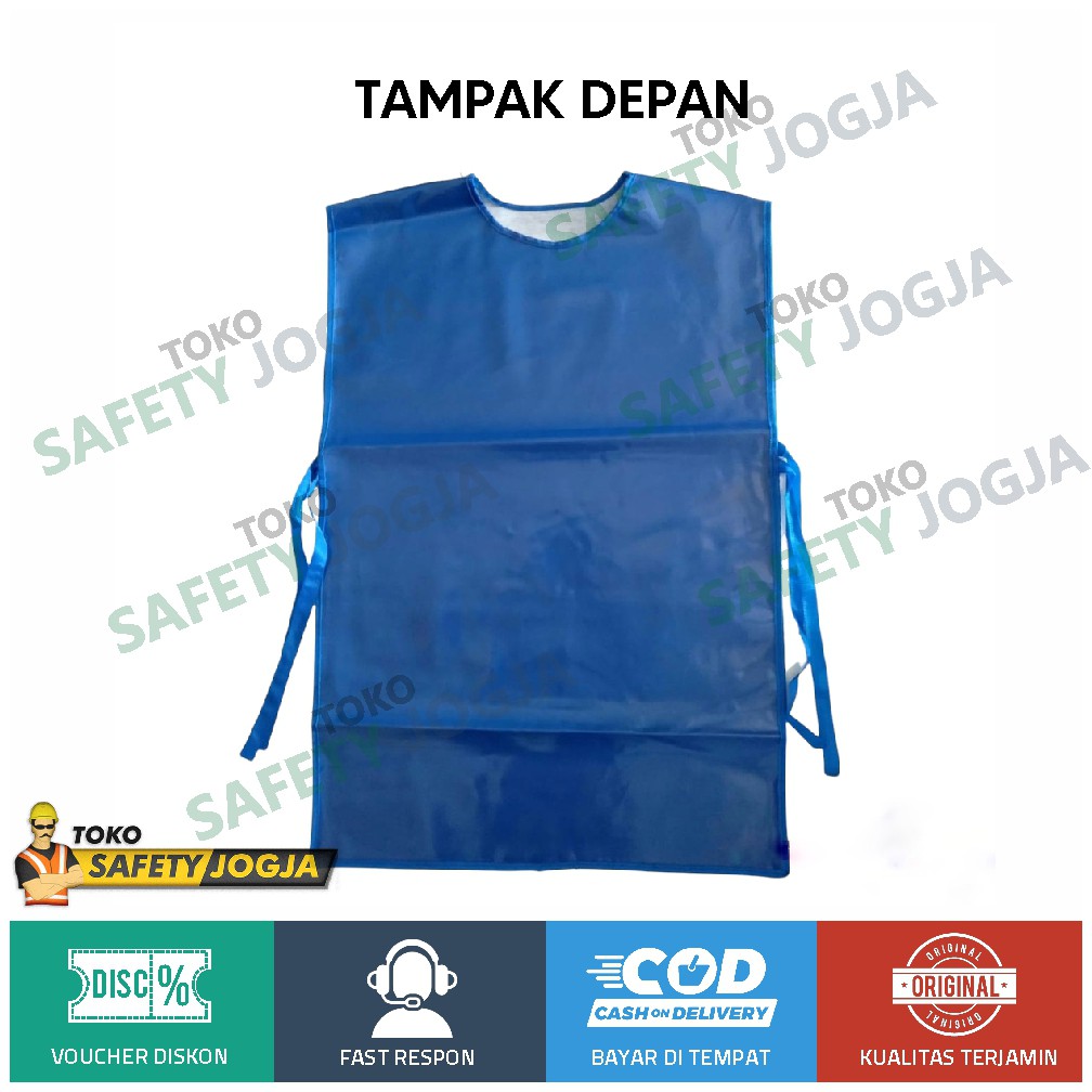 APRON PONCO PVC ANTI AIR CELEMEK