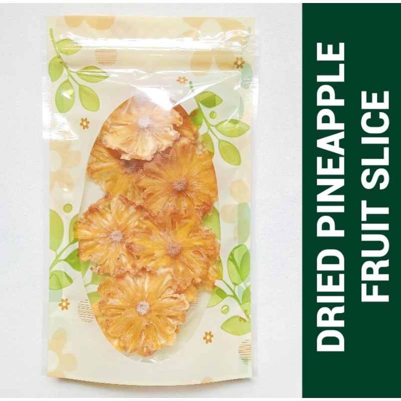 Dried Pineapple Slice / Buah Nanas Iris Kering - 100 Gram